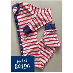 MINI BODEN Cosy Sleep All In One Pajamas- Size 11